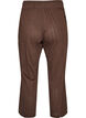 Bas de pyjama en coton biologique avec broderie ajour&eacute;e, Marron, Packshot image number 1