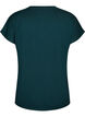 Losvallend trainings-T-shirt met V-hals, Groen, Packshot image number 1