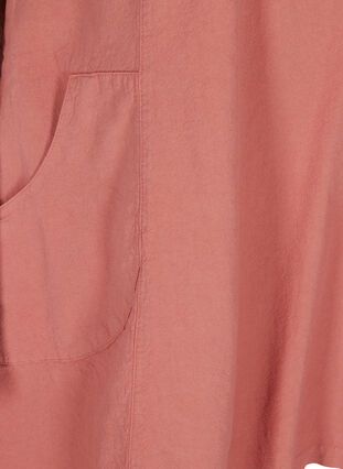 Robe à manches courtes en coton, Canyon Rose , Packshot image number 3
