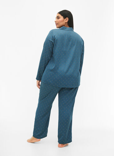Pantalons de pyjama imprimés, Balsam AOP, Model image number 1