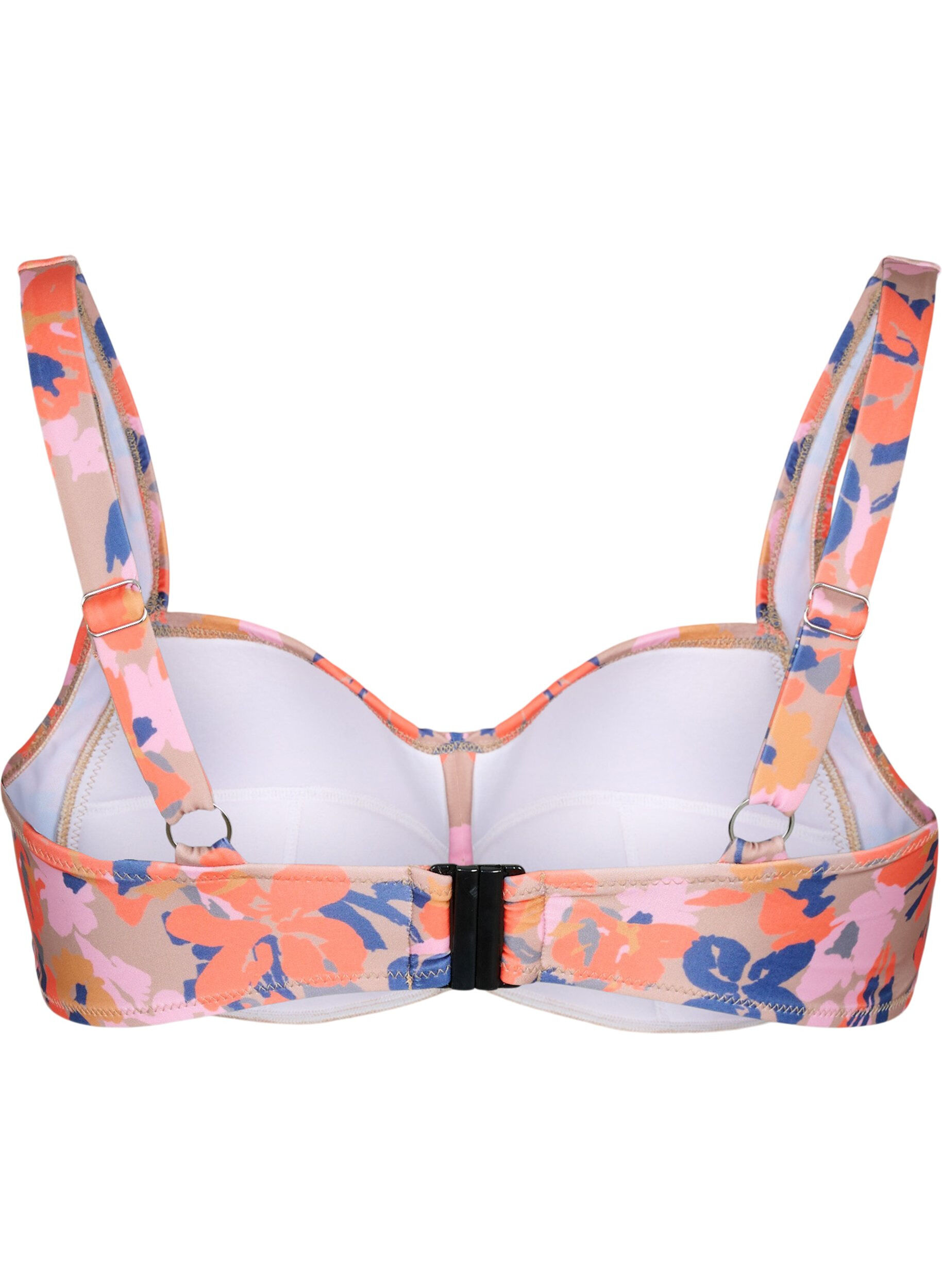 Zizzi Haut de bikini imprim&eacute;, Retro Flower, Packshot image number 1