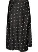 Jupe midi en satin, Noir, Packshot image number 0