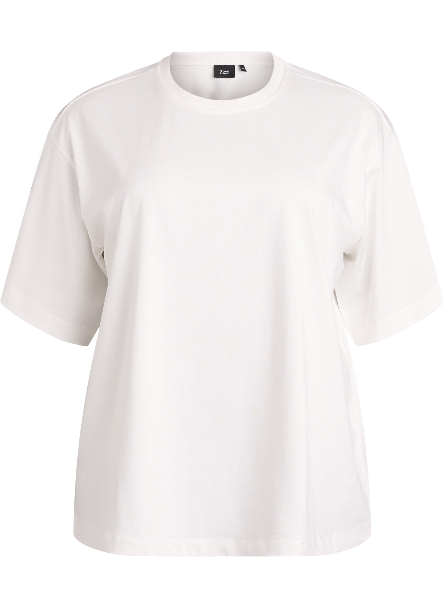 Oversized T-shirt met halflange mouwen
