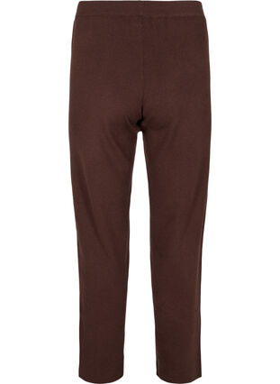 Pantalon en tricot avec cordon de serrage, Coffee Bean, Packshot image number 1