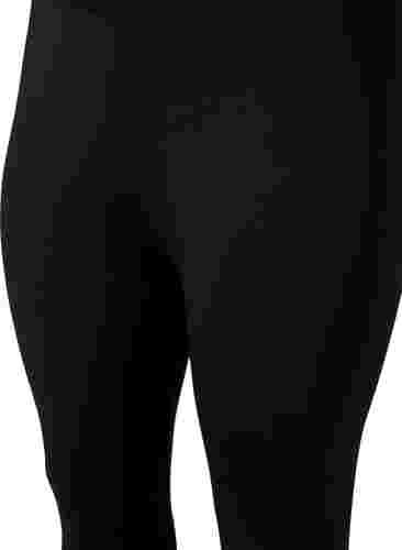 Lot de 2 leggings 3/4, Black / LEO AOP, Packshot image number 2