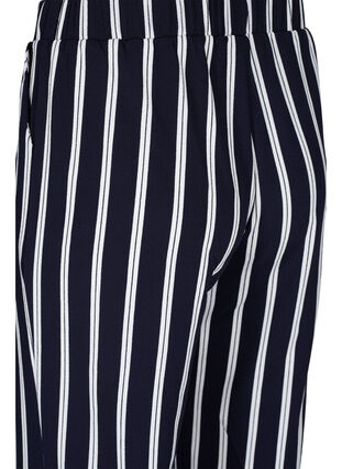 Pantalon ample avec longueur 7/8, Night Sky Stripe, Packshot image number 3