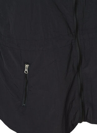 Sportvest met verstelbare taille en zakken, Black, Packshot image number 3