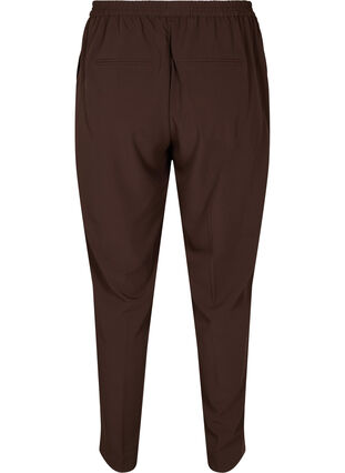 Pantalon classique avec plis , Coffee Bean, Packshot image number 1
