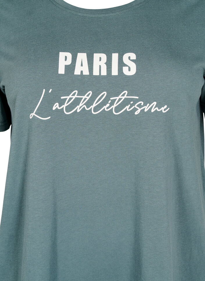 FLASH - T-shirt met motief, Groen, Packshot image number 2