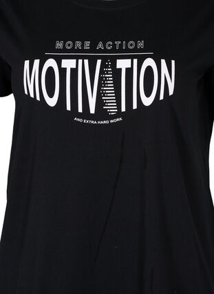 Sport-T-shirt met print, Black More Action, Packshot image number 2