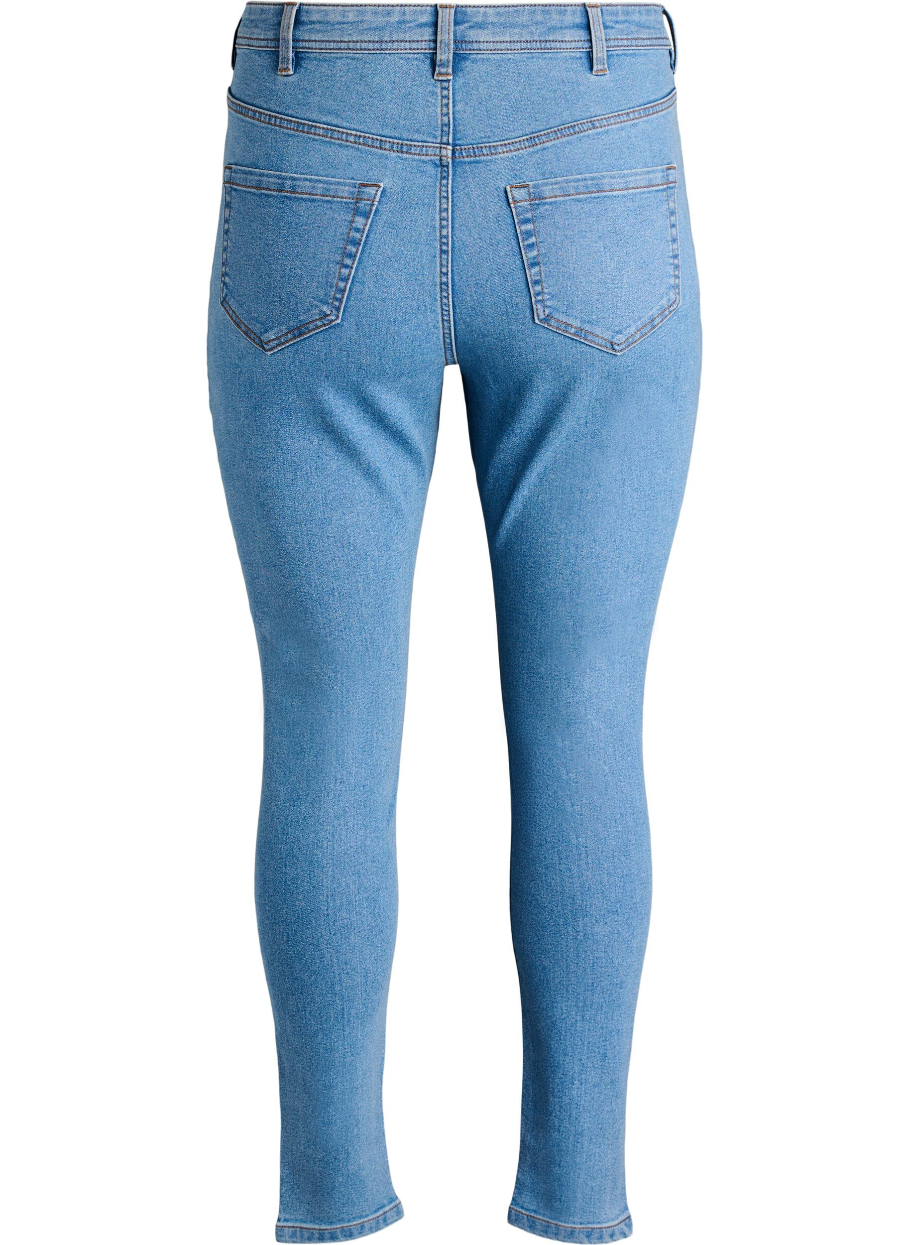 ZizziJeans met super slanke pasvorm, Blauw, Packshot image number 1
