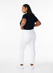 Super slim Amy jeans met hoge taille, White, Model image number 1