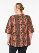 Blouse met paisley print en 3/4 mouwen, Blauw, Model image number 2