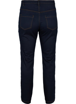 Slim fit Emily jeans met normale taille, Unwashed, Packshot image number 1