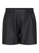 Short ample en simili cuir, Black, Packshot image number 0