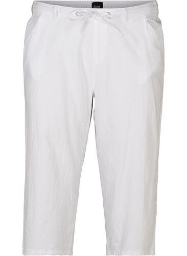 Driekwart broek, Bright White, Packshot image number 0