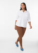 Leggings basiques en viscose, Marron, Model image number 1