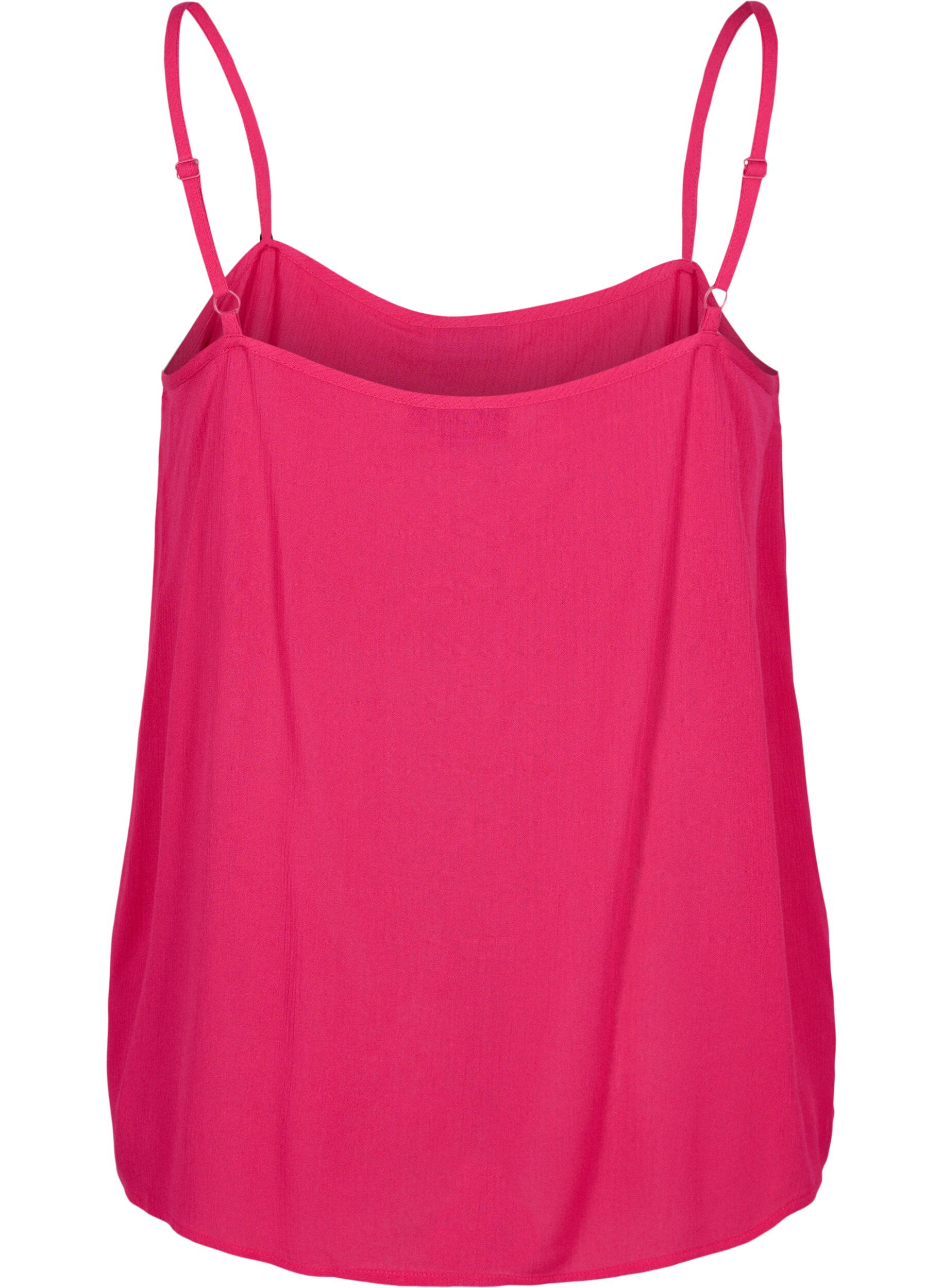 ZizziStrap top in viscose, Roze, Packshot image number 1