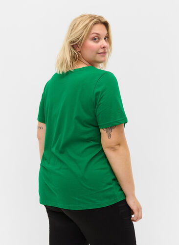 T-shirt met korte mouwen en een ronde hals, Jolly Green MB, Model image number 1