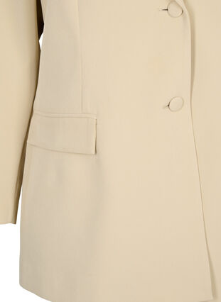 Klassieke blazer met knoopsluiting, Feather Gray, Packshot image number 2