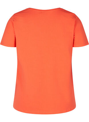 T-shirt basique, Living Coral, Packshot image number 1