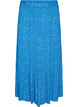 Jupe longue &agrave; taille &eacute;lastiqu&eacute;e, Bleu, Packshot image number 0