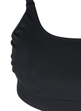 Haut de bikini avec col rond, Black, Packshot image number 2