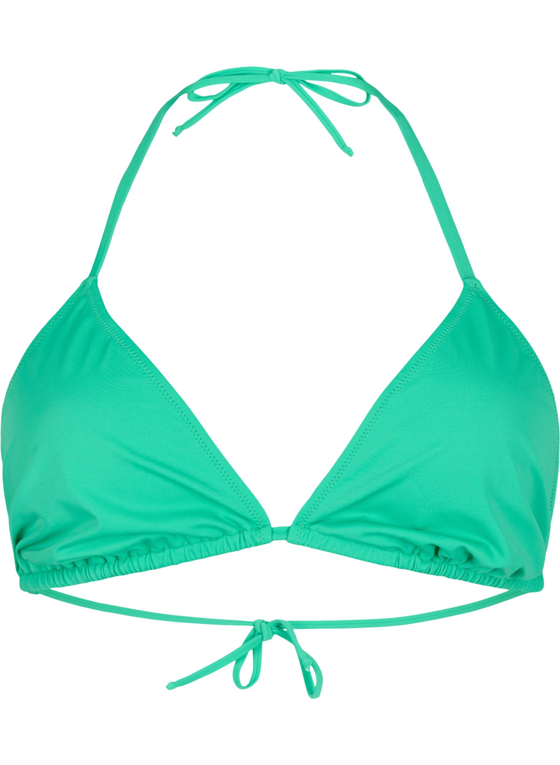 Soutien-gorge de bikini triangle uni