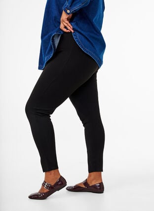 Legging en viscose avec fente à l'avant