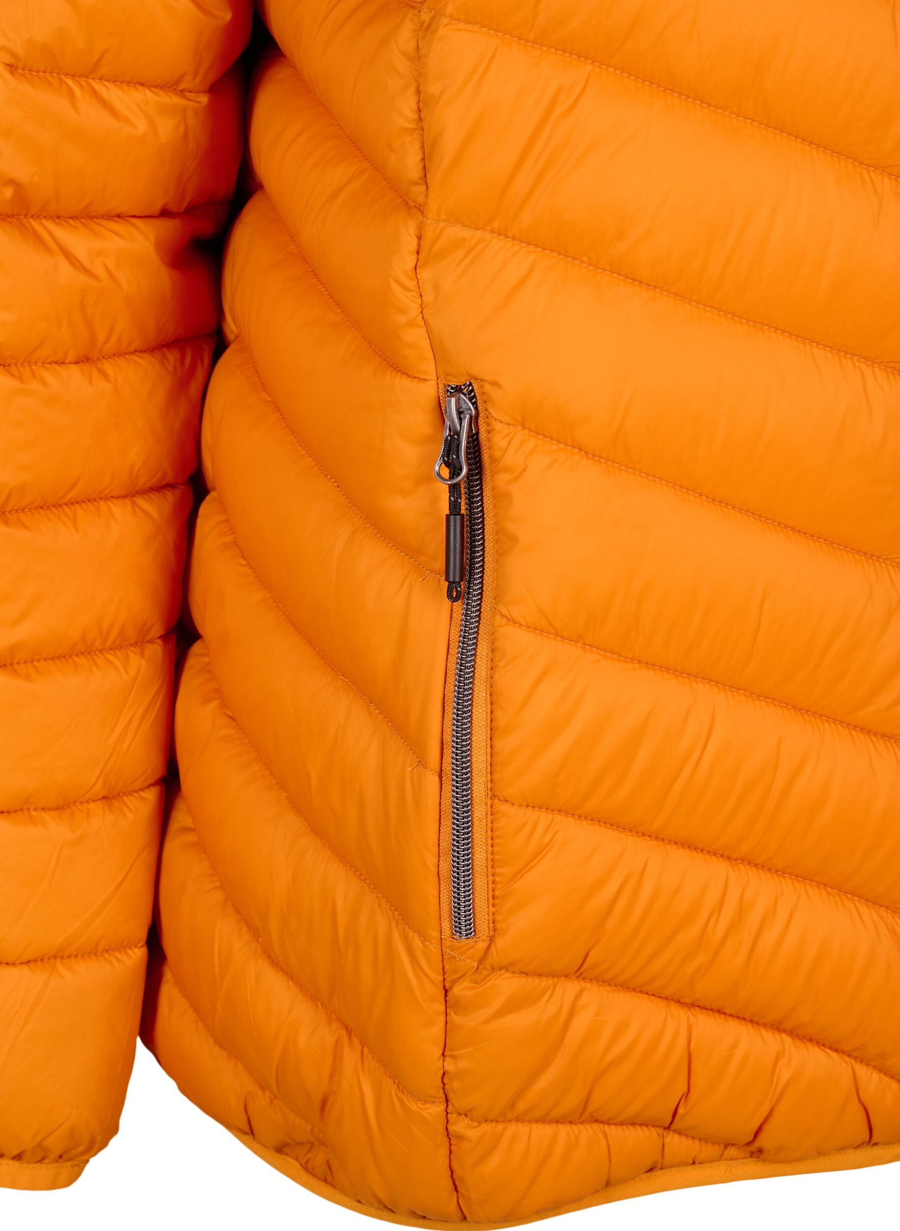ZizziVeste l&eacute;g&egrave;re &agrave; capuche, Orange fonc&eacute;, Packshot image number 3