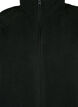 Fleece vest met zakken, Zwart, Packshot image number 2