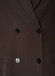 Double-breasted blazer met een losse pasvorm, Bruin, Packshot image number 2