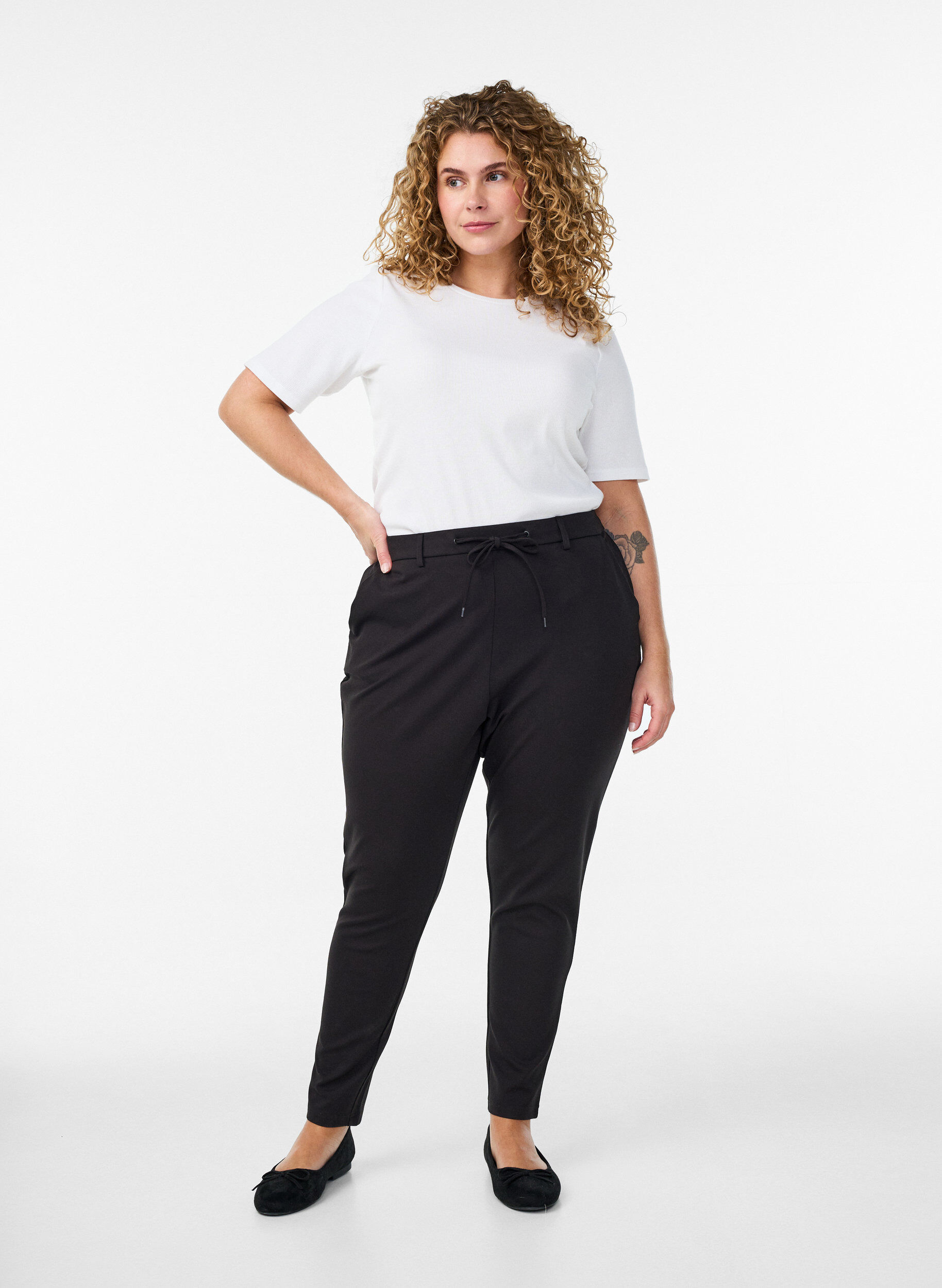 Pantalon Maddison, Noir, Model