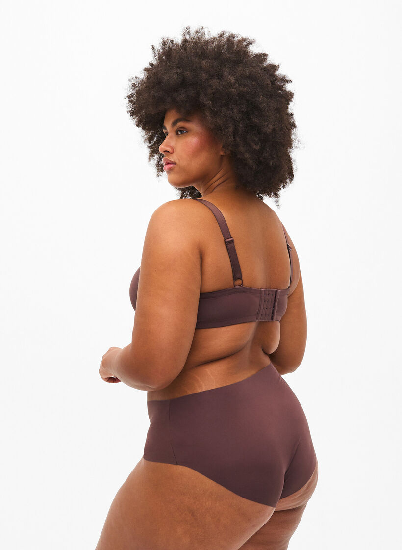 Culottes invisibles avec taille régulière, Chicory Coffee, Model image number 1