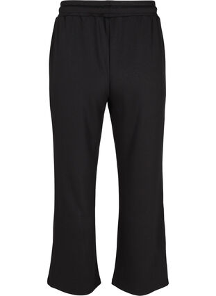 Pantalon de jogging avec largeur et cordon de serrage à la taille, Black, Packshot image number 1