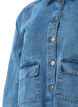Denim overhemdjasje met zakken, Blue Denim, Packshot image number 2