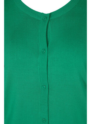 	 Cardigan en maille avec boutons en mélange de viscose, Jolly Green, Packshot image number 2