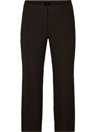 Pantalon classique large, Black, Packshot image number 0
