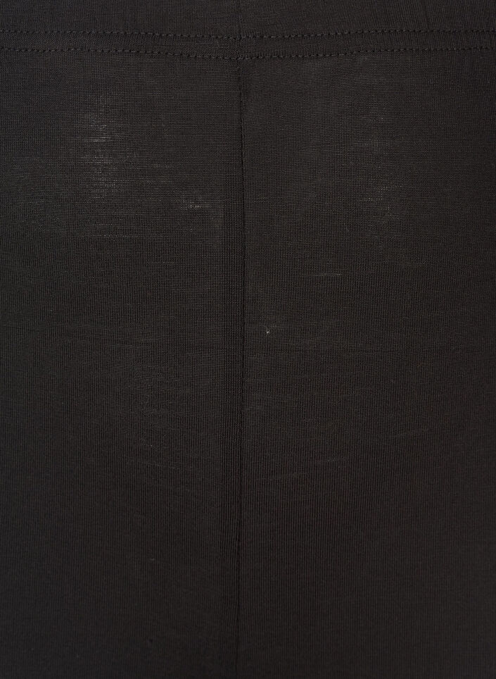 Basic legging in viscose, Zwart, Packshot