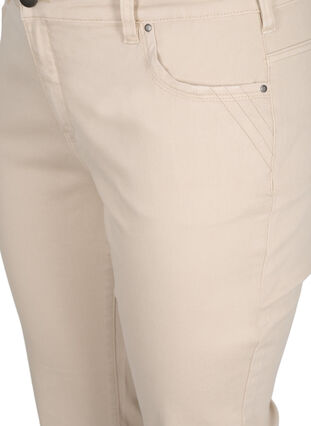 Pantalon en coton mélangé, Sand, Packshot image number 2