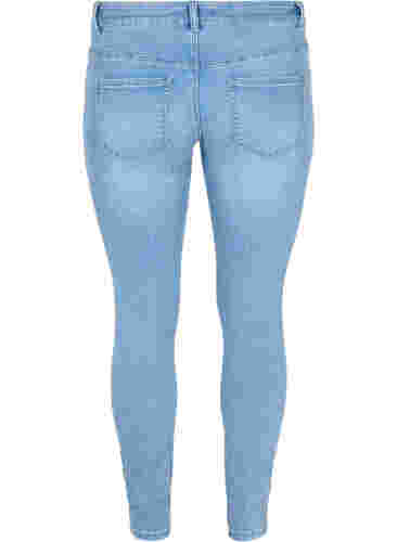 Extra slim Sanna-jeans met borduursel, Light blue, Packshot image number 1