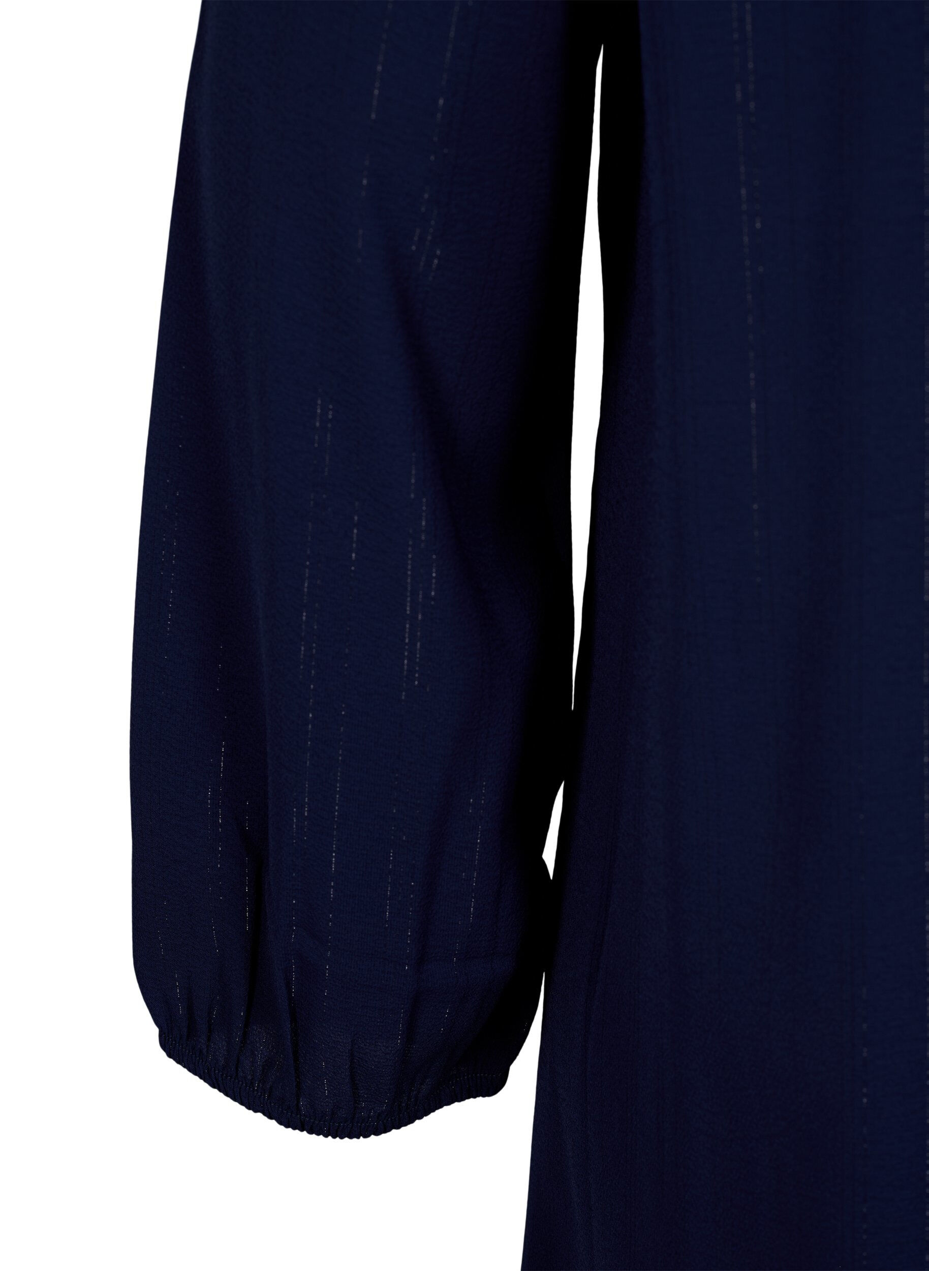 ZizziKort jurkje met ruches en glitter, Blauw, Packshot image number 3