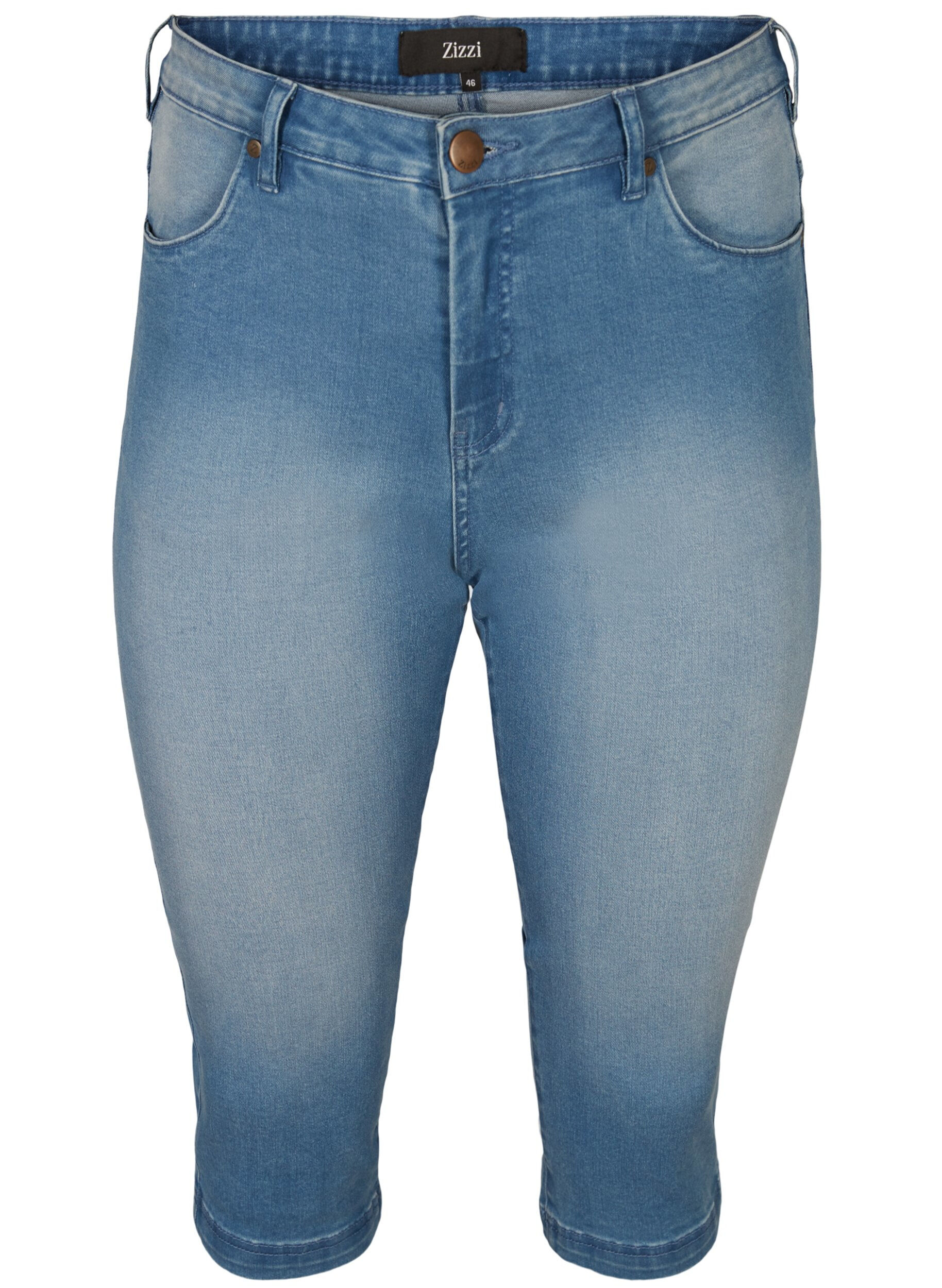 Jean capri Amy &agrave; taille haute et coupe super slim