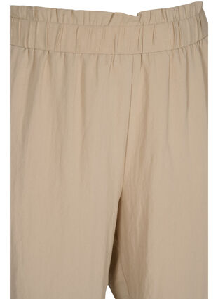 Losse viscose shorts, Oxford Tan, Packshot image number 2