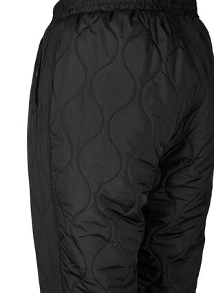 Pantalons thermiques matelassés, Black, Packshot image number 3