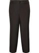 High-waist tailoring broek met rechte pijpen, Zwart, Packshot image number 0