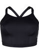 CORE, SUPER HIGH, SPORTS BRA - Brassière de sport avec bretelles réglables, Black, Packshot image number 0