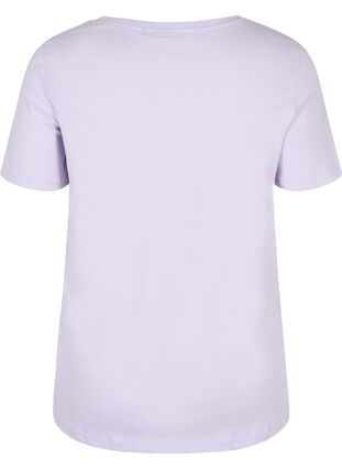 T-shirt en coton à manches courtes avec imprimé, Thistle Bird, Packshot image number 1
