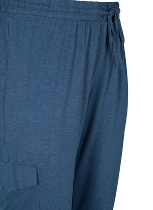 Pantalon de jogging avec poches cargo, Insignia Blue Mel. , Packshot image number 2