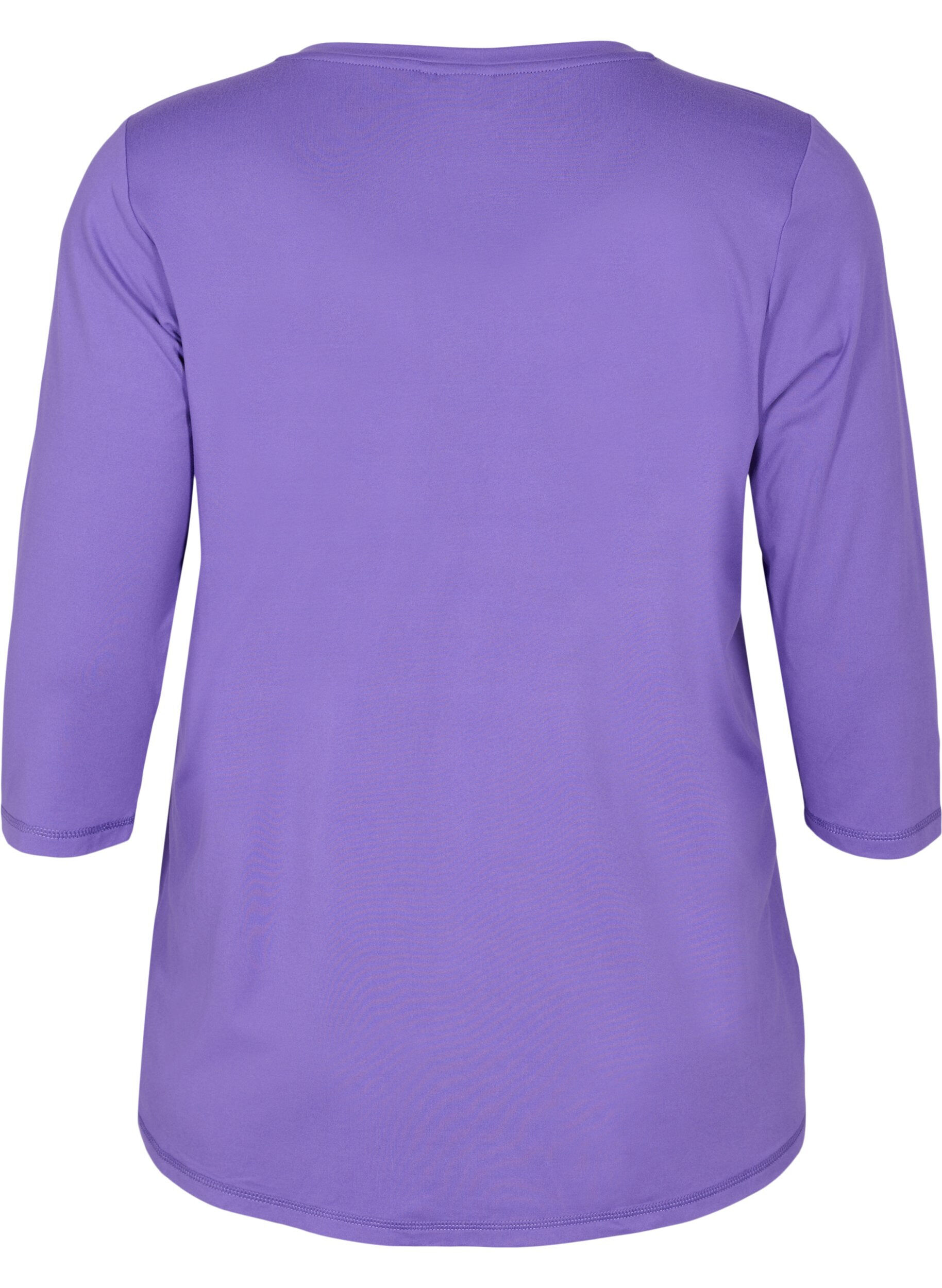 ZizziSporttop met 3/4 mouwen, Paars, Packshot image number 1